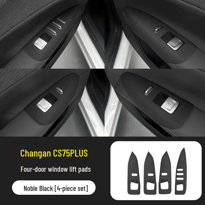 Changan CS75plus HEV Center Console Silicone Gear Shift Protective Pad - Blue Whale Edition