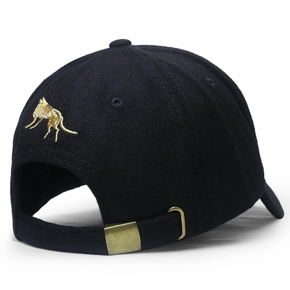 Dad Winter Warm Felt Sport Hats Male Large Snapback Cap Big Head Men Oversize Wool Baseball Caps 56-60cm 60-66cm