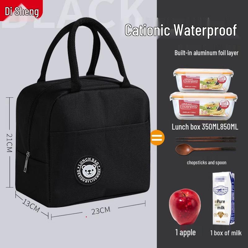 

Водонепроницаемая термоизолированная сумка для ланча бенто для студентов и офисных работников