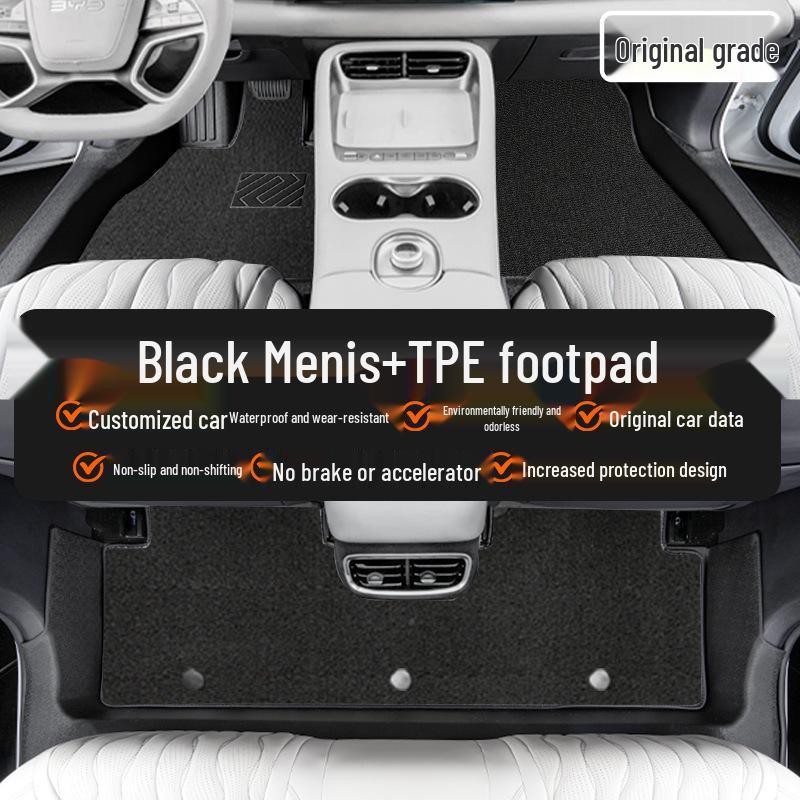BYD Sea Lion 06EV Floor Mats, Full Coverage TPE for 2025 Model, Custom Car Accessories