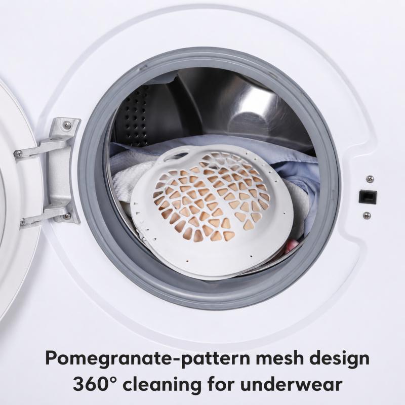 Bra Laundry Bag TPR Mesh Zipper Protective Underwear Washing Machine Cage Anti Deformation Delicate Clothing Holder For Home Travel Use