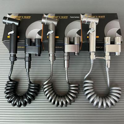 Toiletten Bidet Sprühpistole mit Doppelfunktions-Hochdruckventil
