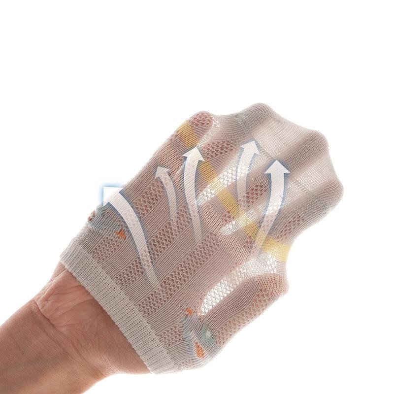 5Pairs/set Children's Socks For Girls Boys Summer Thin Cotton Kids Mesh Baby Socks For Infant Cartoon Sock 0-8Years