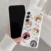 Custodia Morbida in Silicone con Motivo Gatto Per Samsung M35 A55 A35 Xiaomi Redmi Note 13 Poco C65 iPhone 15 Huawei Honor Realme Cover Protettiva Antiurto per Fotocamera