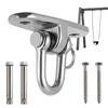 304 Stainless Steel Suspension Bracket Hammock Mount Ceiling Hook Anchor Hanger For Outdoor Hanging Swings Chairs Hammocks