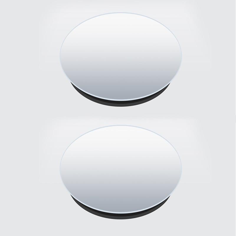 Blind Spot Mirror For Reverse Frameless Ultrathin Wide Angle Round Convex Rear View Mirror 360 Degree HD Car Accessories