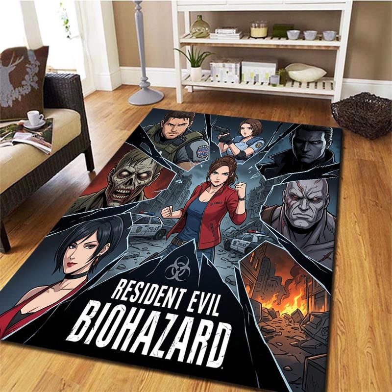 Resident Evil Carpet Rug For Living Room Bedroom Home Sofa Decoration Kids Play Nonslip Floor Mat