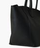 Flor Mag Leather Tote Bag Black
