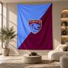 Decorative Tapestry,Aston Villa Football Printed Wall Art, Lightweight Wall Hanging For Bedroom Background