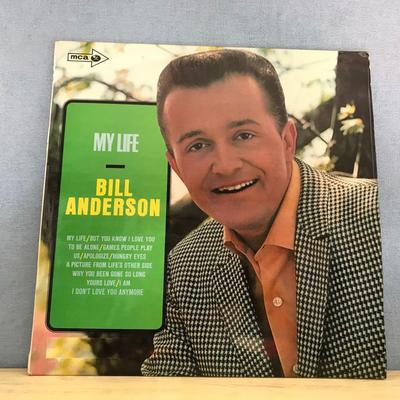 LP Schallplatte BILL ANDERSON - My Life  MUP400 MCA Records 1970 UK Folk Gebraucht