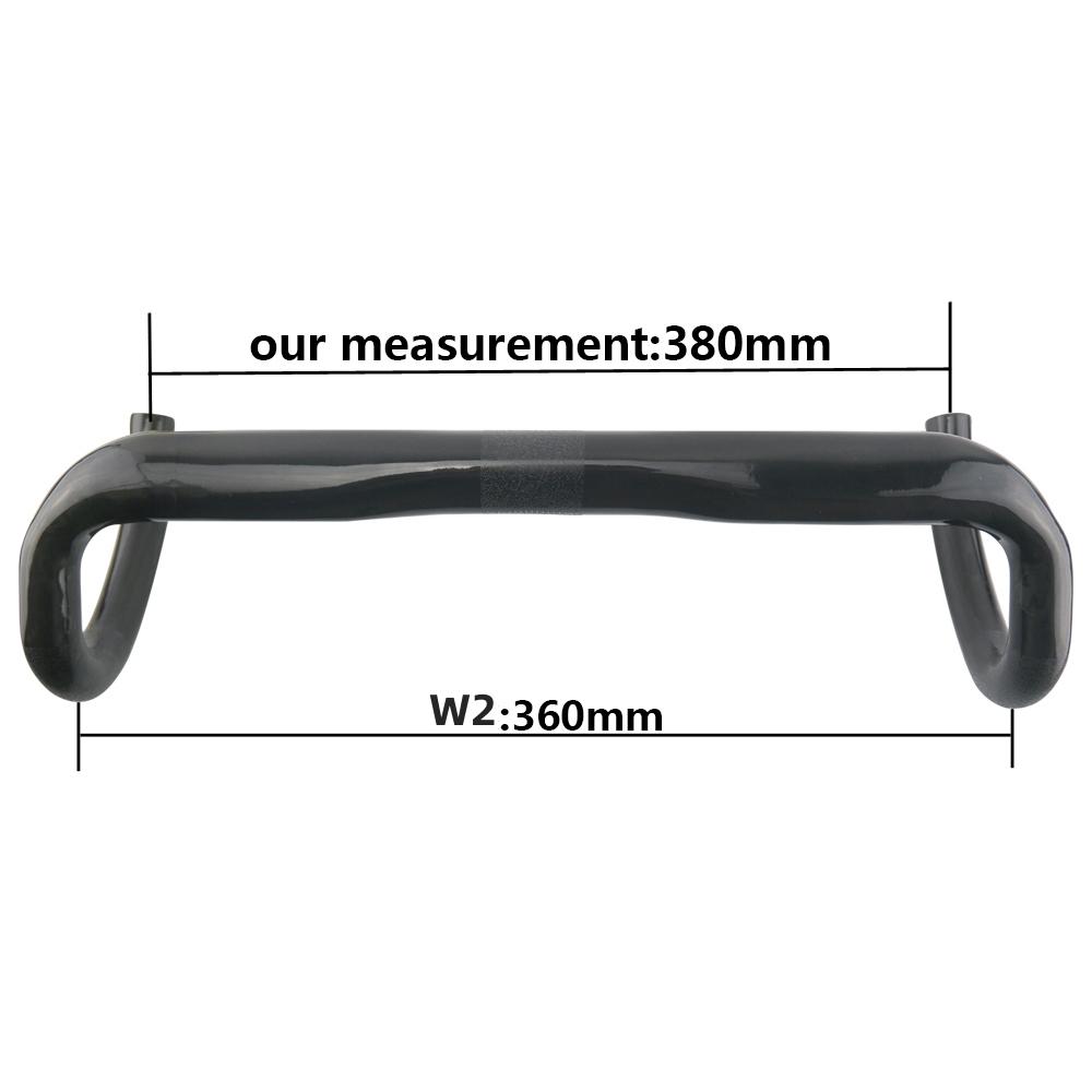 RXL SL 31,8 mm Carbon Rennrad Lenker 380/400/420/440 mm UD Matt Externe Zugführung Rennrad Lenker