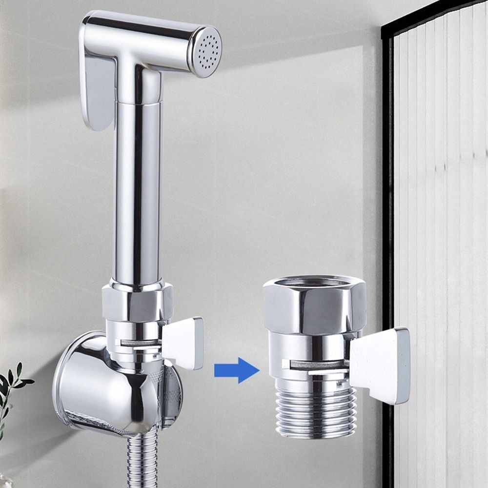 G1/2 Shower Flow Control Valve Brass Water Flow Control Valves  Handheld Shower Head
