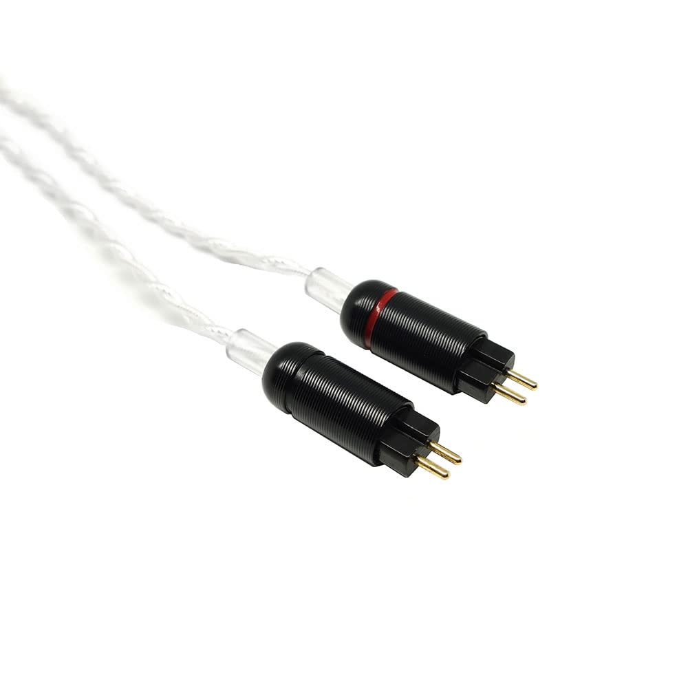 NOBUNAGA Labs Entry-level IRIS 4-core OFC Silver-plated Cable [3.5mm Stereo Mini Plug/custom IEM 2-pin] NLE-RIS