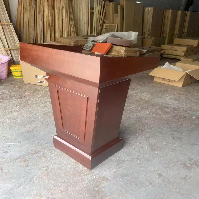 Solid Wood Podium Lectern