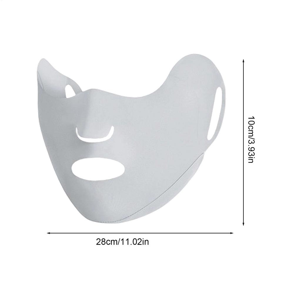 

Sun Protection Face Cover Breathable Ice Silk Mask Anti-UV Traceless Sunscreen Mask Riding Face Mask Outdoor Sports Face Cover белый