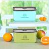 304 Stainless Steel Food Storage Container with Clip on Lid - Microwave and Dishwasher Safe Leak Proof Lunch Box