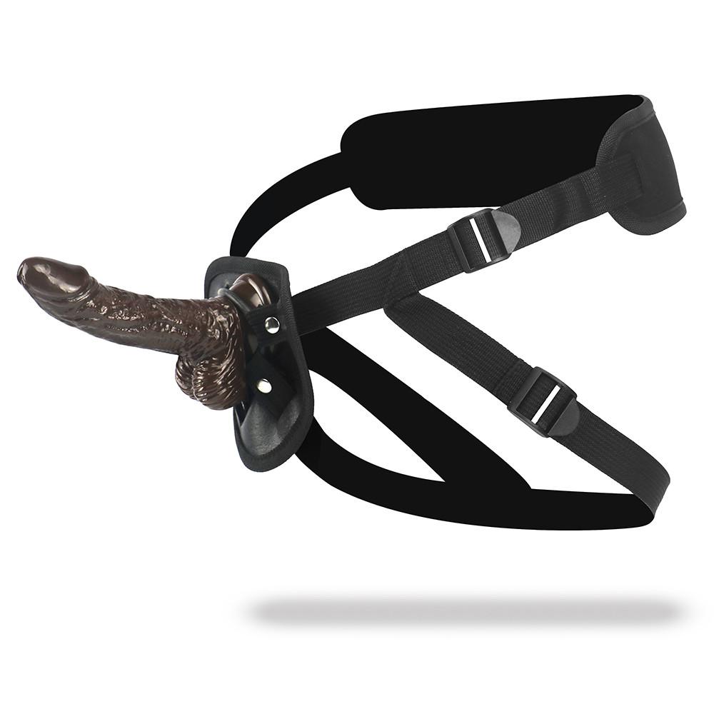 RUNYU Strapon Dildo for Women Suction Cup Realistic Strap-On Dildo Strap On Sex Toy for Lesbian