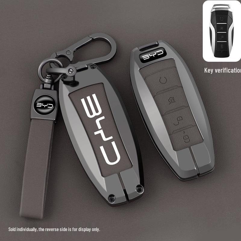 BYD Han Key Case: Metal Shell for Han DMI, Han EV, Qin, Yuan, Song PLUS, Tang