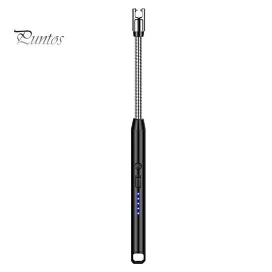 

1 комплект, электрический воспламенитель, перезаряжаемый через USB, ветрозащитный светодиодный дисплей, импульсный воспламенитель с длинной ручкой для дома на открытом воздухе