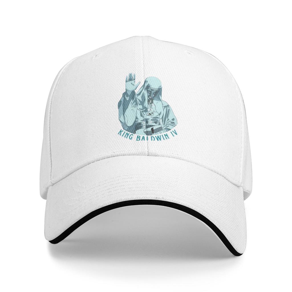 King Baldwin IV Baseball Cap Casual Female Male Trucker Hat Adjustable Custom DIY Hunting Camping Baseball Caps Birthday Gift