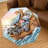1PC boat animals Umbrella-8-Rib Reinforced, Automatic Open, Lightweight & Durable, Fashion Accessory for Outdoor, H0345