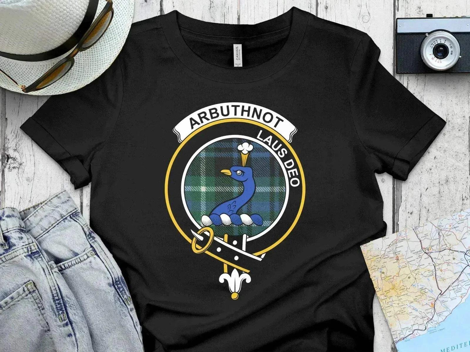 Arbuthnot Clan Crest Tartan T-Shirt Sweatshirt S