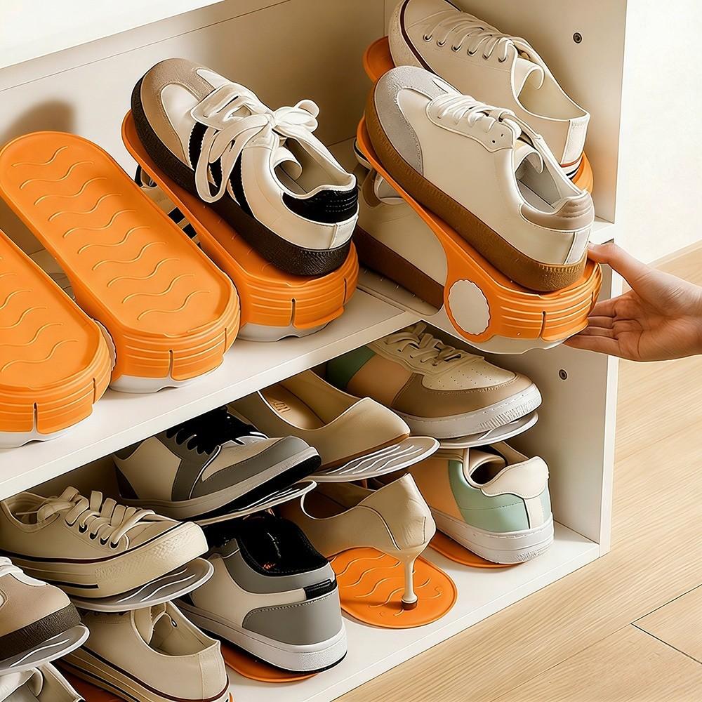 Double Layer Shoes Rack Space Saving Shoes Organizer New Shoes Wardrobe