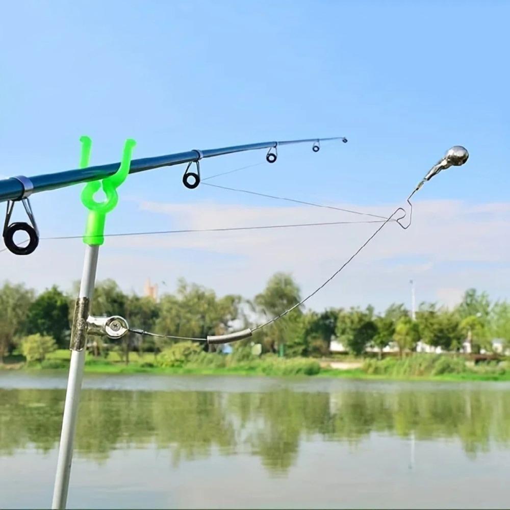 2pcs Twin Bells Ring Fishing Twin Bells Ring Bite Bait Alarm Fishing Rod Bell  Fishing Tools