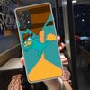 Cartoon Perry The Platypus Phone Case for Samsung A54 A57 A37 A17 A14 A15 A12 A24 A34 A55 A35 A25 A52S A07 A05S A04S A22 A32 A72