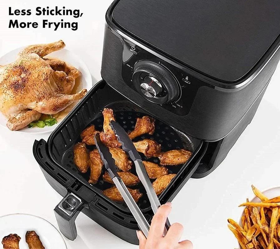 Air Fryer Non-stick Baking Mat Cake Grilled Saucer Silicone Mat Kitchen Accessories Pastry Tools Accessories Bakeware Oil Mats
