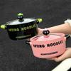High-value Cartoon Instant Noodle Bowl with Lid, Snail Powder Bowl for Students In Dormitory, Special Bowl for Household Ceramic Instant Noodles