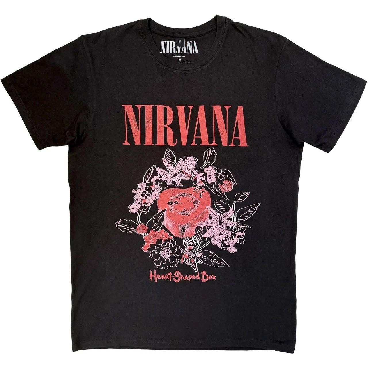 Nirvana - Heart Shaped Box - Black Carbon t-shirt XXXL