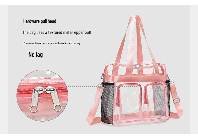 Large Capacity PVC Travel Bag - Wet/Dry Separation, Waterproof, Handheld & Crossbody Gym Bag