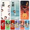 Transparente Handyhülle für Xiaomi Mi 14 13 12 11 Ultra 13T 12T 11T Poco X3 NFC F3 F6 Pro Lite Weiche TPU-Schale Cartoon Niedlich Nezha