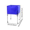 Ball Storage Bin Rolling Sports Cart, Convenient Versatile Practical Folding Equipment