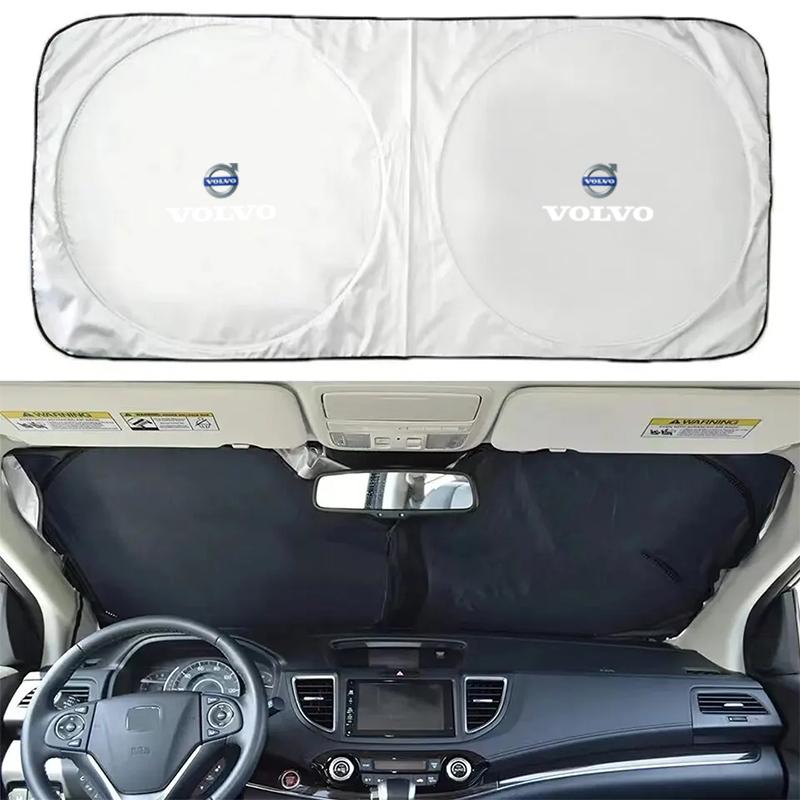 Car Windshield Sun Shade Visor UV Protection Shield For Volvo V60 V40 XC90 S60 C30 XC60 V50 V70 S90 XC40 S80 T6 V90 EX30 C40 S40