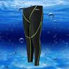 Men's Quick-Dry Water-Repellent Sharkskin Long Leg Swim Trunks for Competition, Winter Swimming, Diving, and Surfing