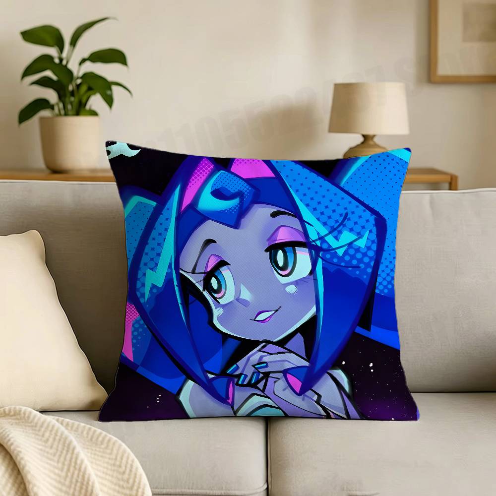 Cartoon KKnights of GGuinevere Cartoon Printing Pillowcase Customized Pillow Cover for Sofa Home Decor