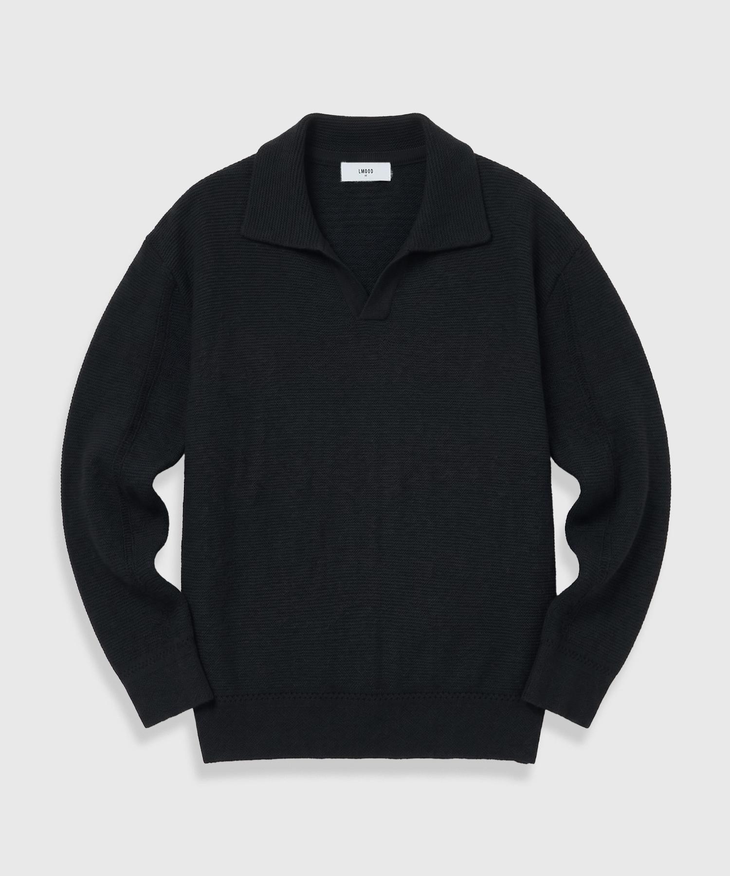 El Mood Preppy Striped Pullover Knit Navy Navy/44