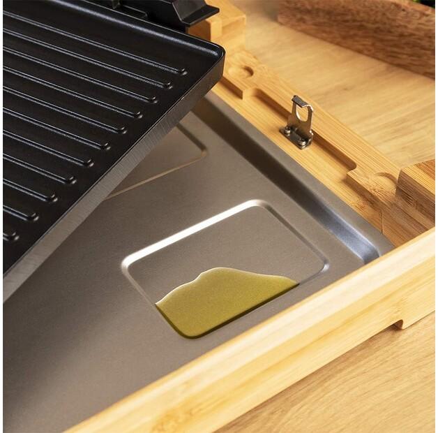 Электрогриль Cecotec Tasty & Grill 2000 Bamboo black (03058)