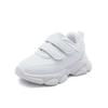 Fashion Children White School Sneakers Non-slip Kids Boys Tennis Shoes Sports Versatile Girls Causal Basketball Shoes Breathable
