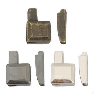 60Pcs #5 Metal Zippers Latch Slider Retainer Insertion Pin Zipper Repair