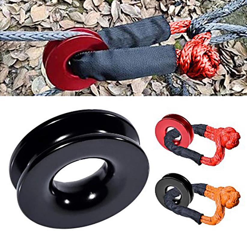 

Heavy-Duty Off-Road Vehicle Winch with Soft Shackle and Recovery Snatch Ring
