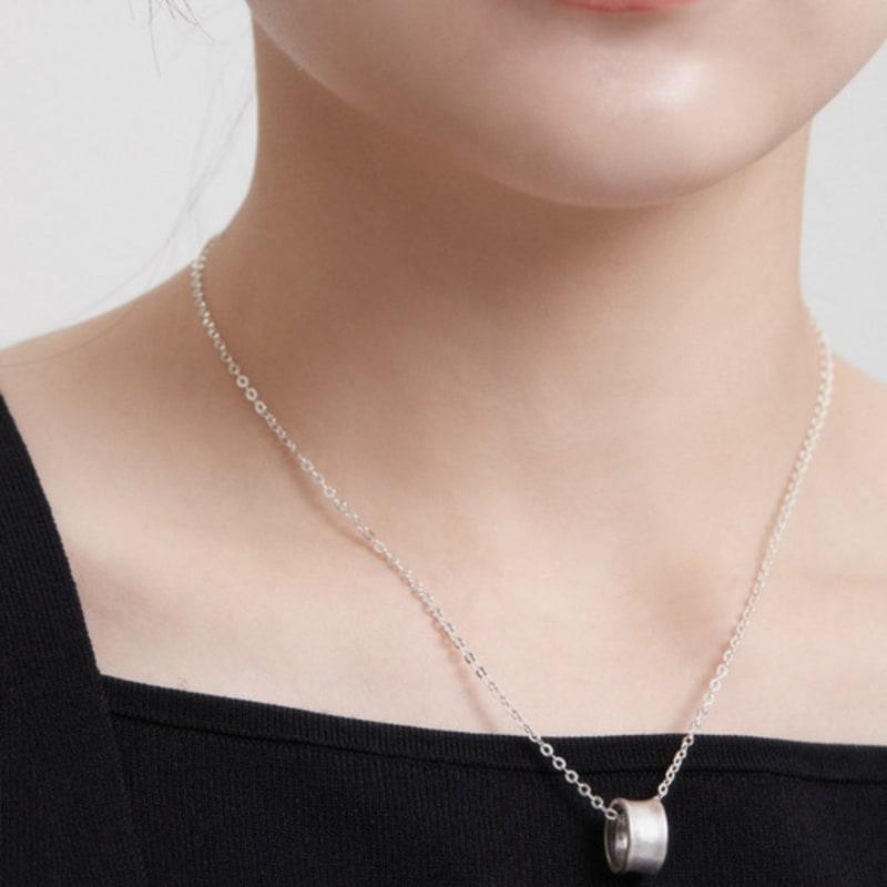 Kiee Oshimu (Silver 925) 1005 RIng Pendant Necklace