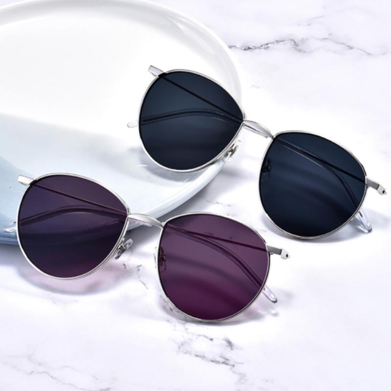 LOOKING4U NeoRetro S3807 C3 Purple Sunglasses