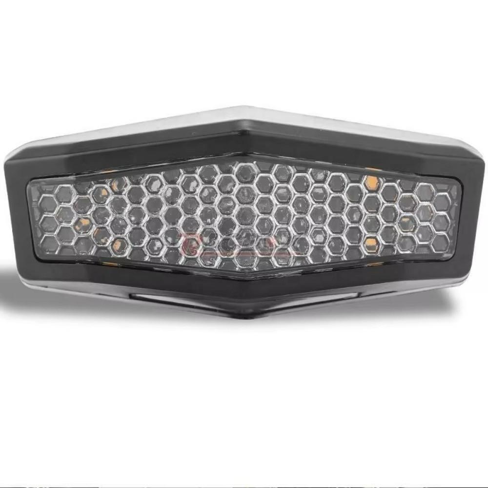 Waterproof Motorcycle LED Taillights Universal Rear Brake Stop Tail Lamp  Dirt Bike