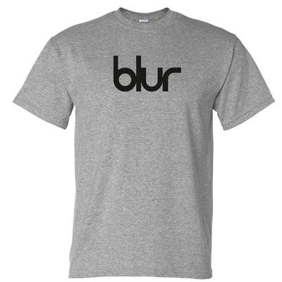 Blur Band UK RockPunk Music Cotton LooseFitting Casual StraightNecked ShortSleeved TShirt