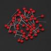 900pcs Pins Round Head Dressmaking Pins Straight Plastic Sewing Pins Colorful Straight Head Pins Fabric Marking