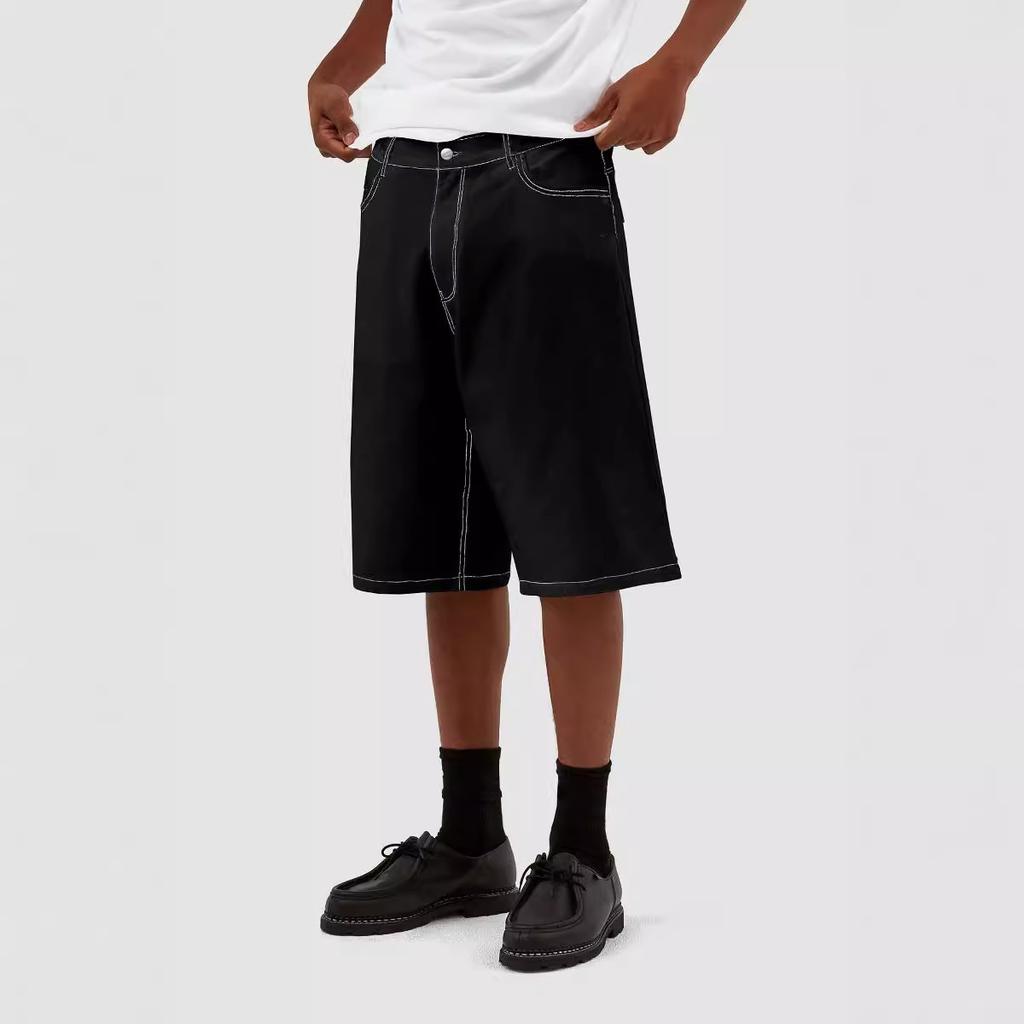 European and American Spring and Summer Versatile Fashion Men's Denim Shorts