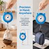 Plastic Stainless Steel Handheld Scale 10kg/22lb Load Capacity Kitchen Scale  Household Outdoor
